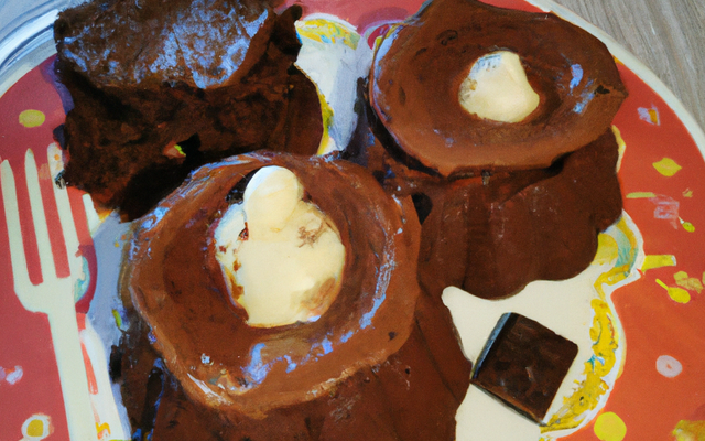 Moelleux au chocolat et a la crème de marron