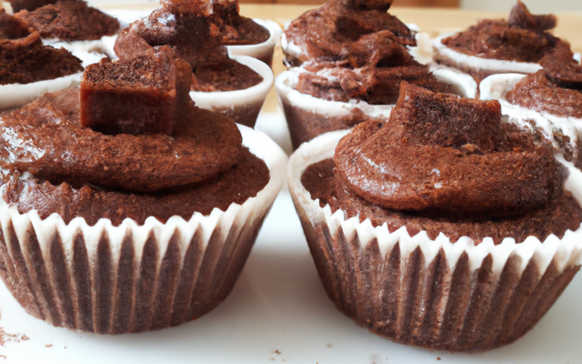 Cupcakes choco/chataigne