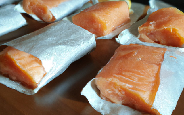 Papillotes de saumon maison