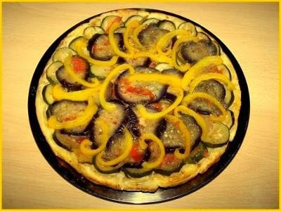 Tatin de légumes au parfum d'herbes de Provence