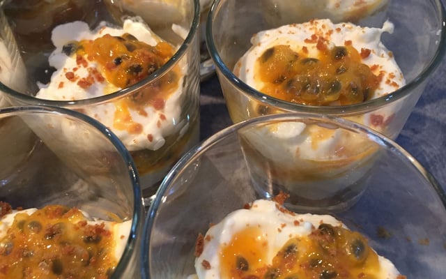 Tiramisu au fruit de la passion