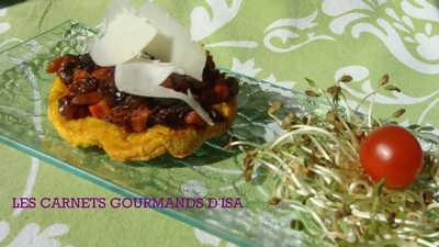 Tatin d'échalotes et carottes acidulées