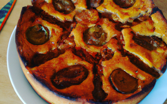 Cake aux amandes abricots et figues