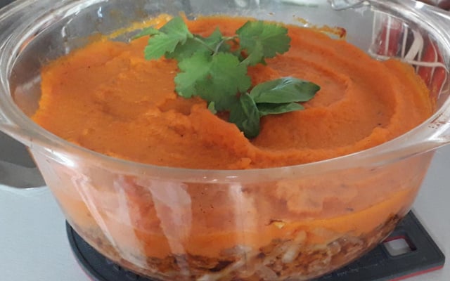 Hachis parmentier de carottes