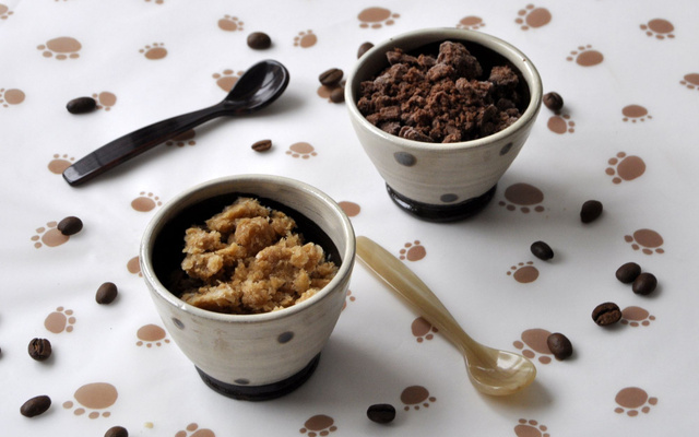 Duo de granités café et chocolat