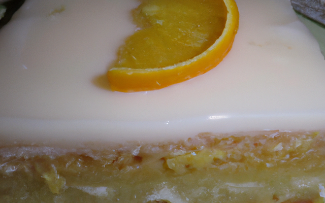 Gâteau au yaourt et zeste de citron