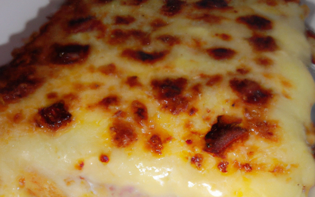 croque monsieur en gratin