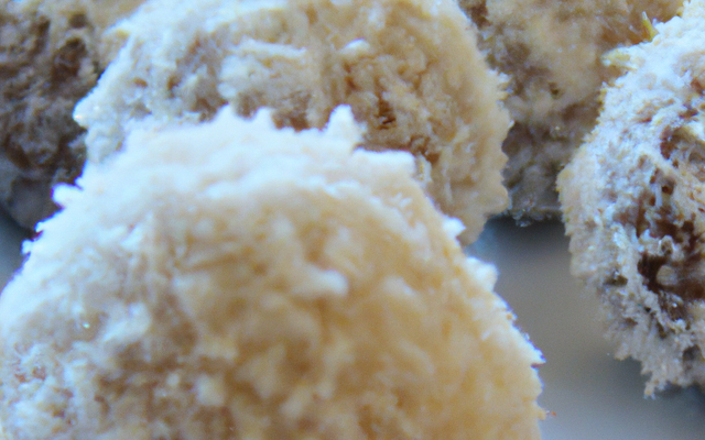 Les boules de noix de coco