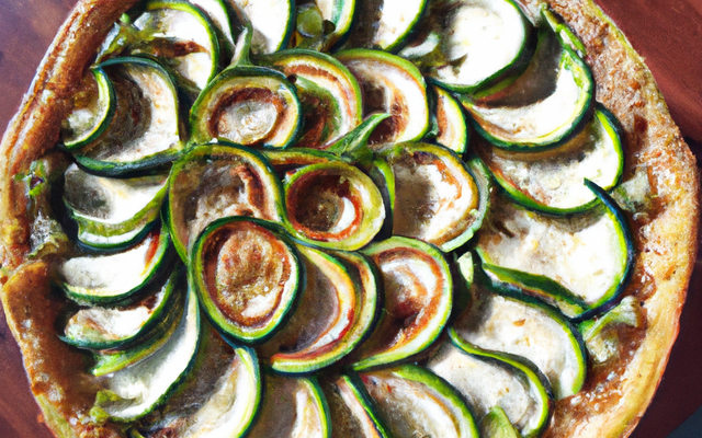 Tarte aux courgettes à personnaliser