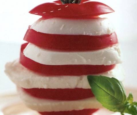 Les tomates mozzarella