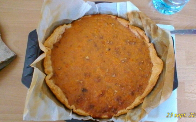 Tarte sucrée au potiron facile