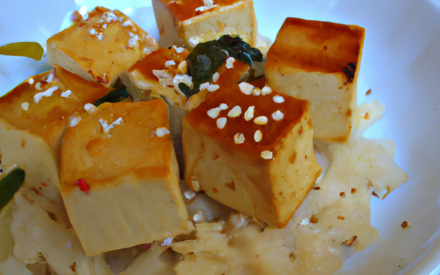 Tofu sauté aux graines de sésame