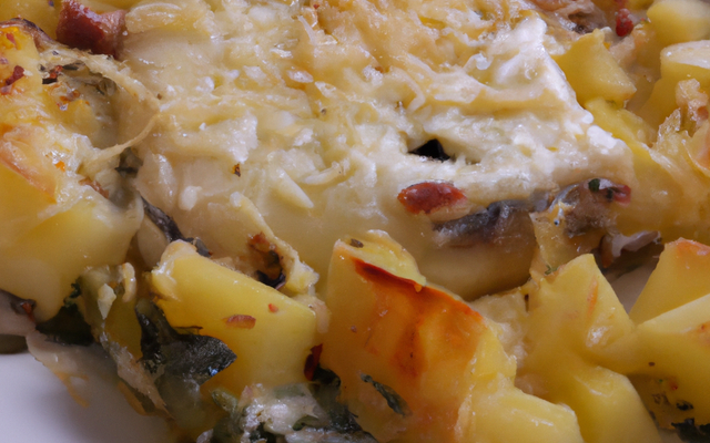 Tartiflette au fromage de chèvre