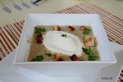 Cappuccino de cèpes