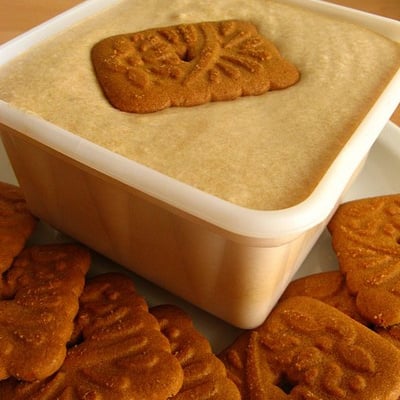 Glace aux spéculoos sans sorbetière