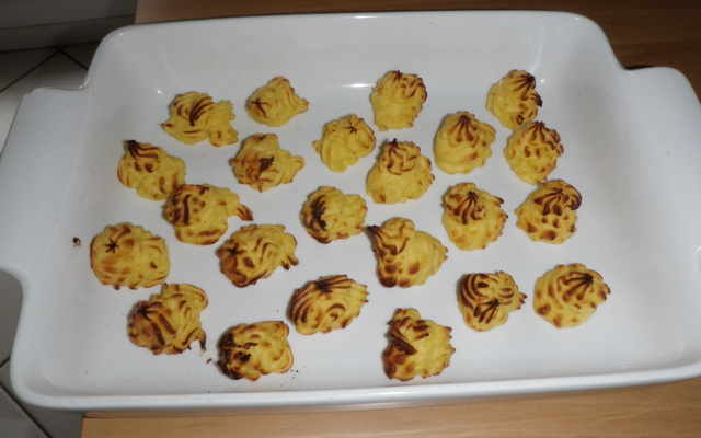 Pomme duchesse avec muscade