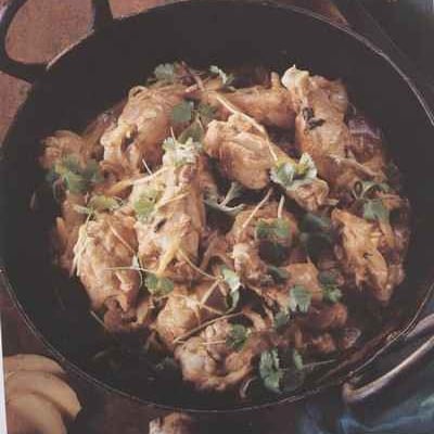 Ailes de poulet au gingembre