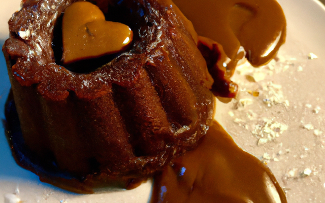 Moelleux au chocolat cœur fondant caramel