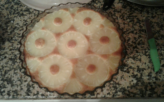 Gâteau à l'ananas tout simple