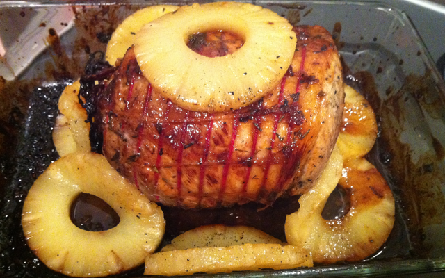 Rôti de porc au four