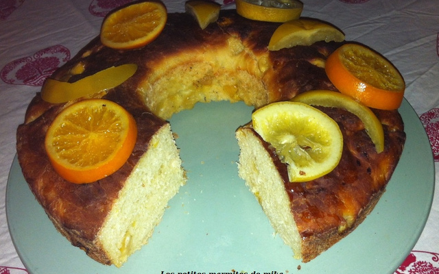 Gâteau des Rois aux fruits confits