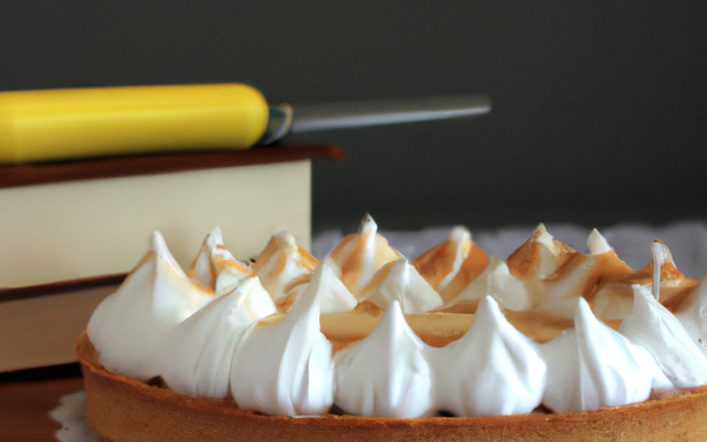 Tarte à la mousse meringuée au citron