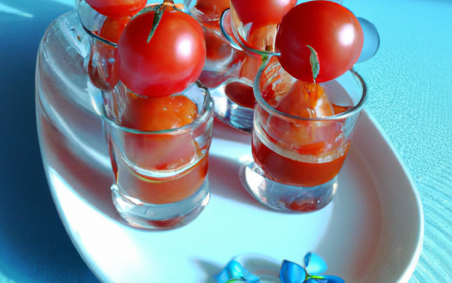 Apéro de tomates cerises