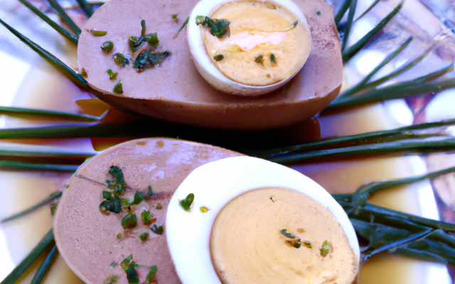 Œufs cocote au foie gras