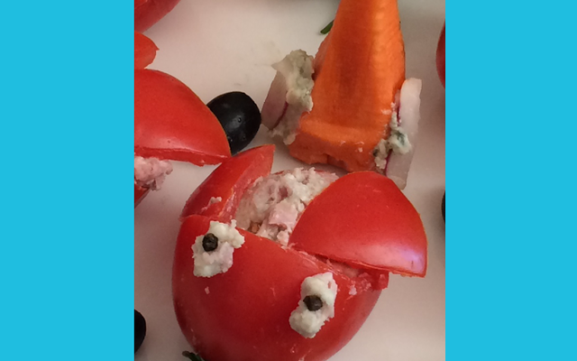 Coccinelles farcies au roquefort Papillon