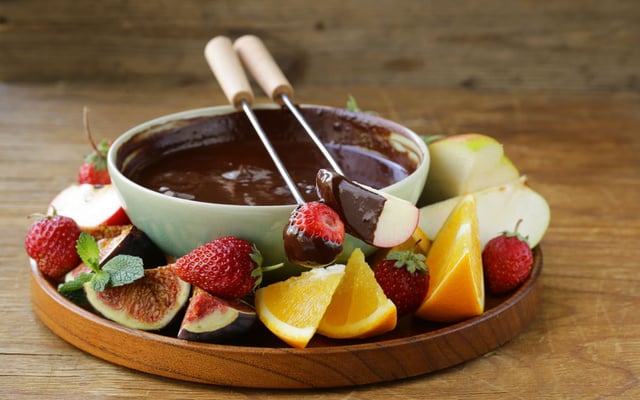 fondue chocolat