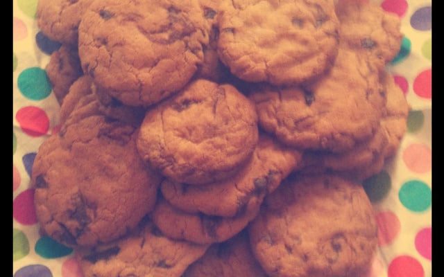 Cookies aux pépites de chocolat et cassonade