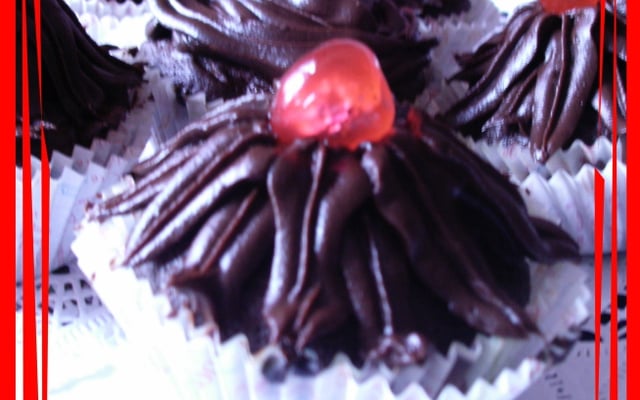 Cup cake tout chocolat