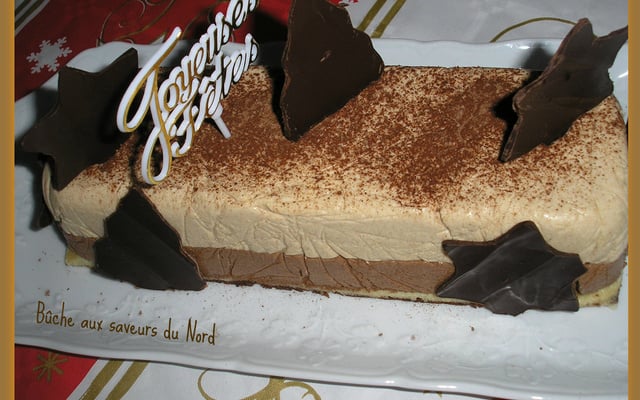 Bûche aux saveurs du Nord