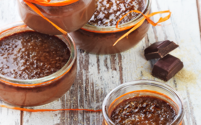 Petits pots de crèmes au chocolat