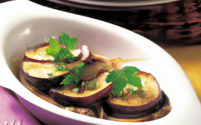 Bonheur d'aubergines côté sud