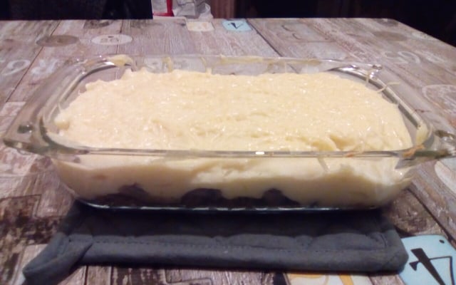 Hachis parmentier à la moutarde