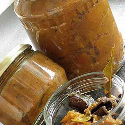 Chutney de coings et potirons façon tajine.