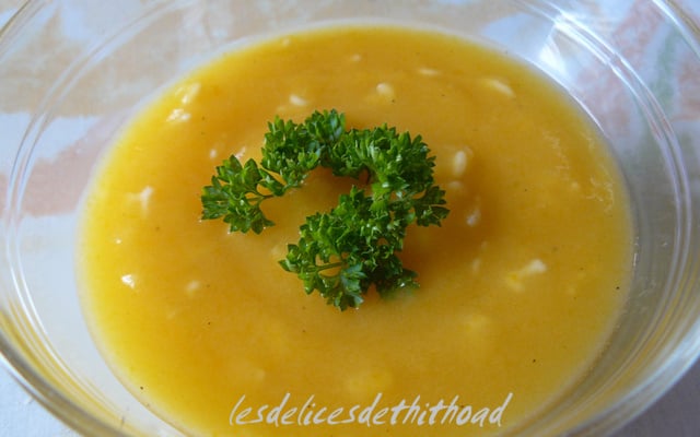 Soupe de potiron bon marché