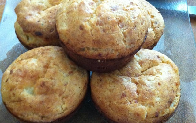 Muffins aux poireaux