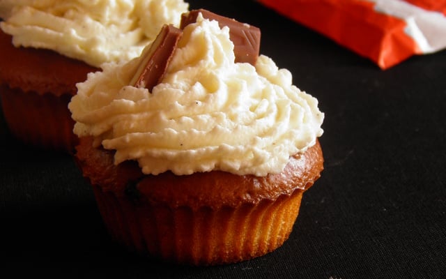 Cupcakes aux Kinder