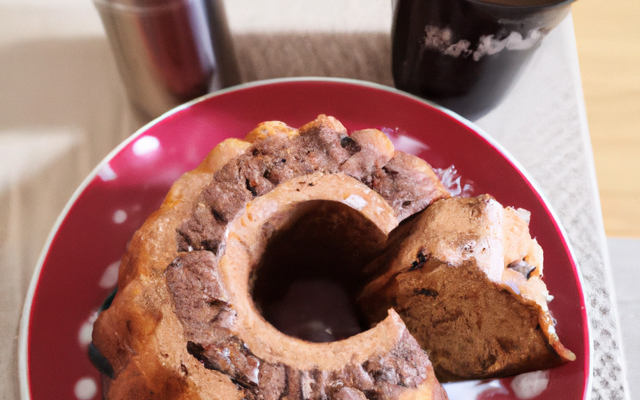 Charlotte au chocolat et café