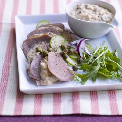Langue de veau 'tonnato'