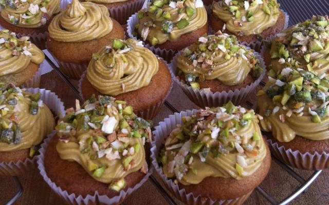 Cupcakes à la pistache