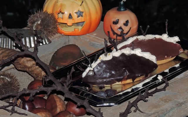 Comme des Dragons de nuit - Barquettes de châtaignes aux 2 chocolats : L'ENFER !