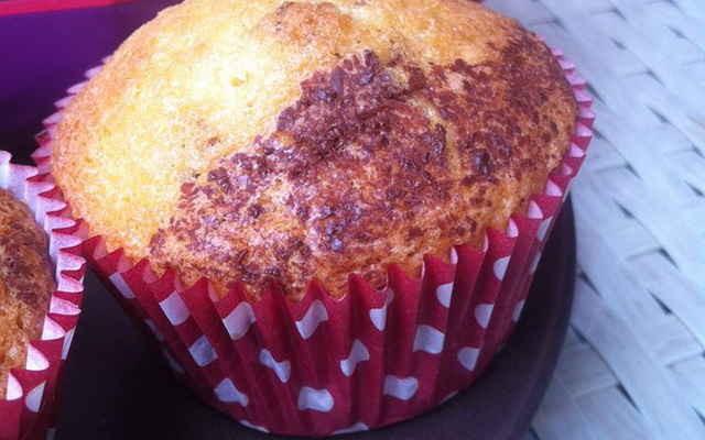 Muffins marbrés au chocolat fleur de sel équitable