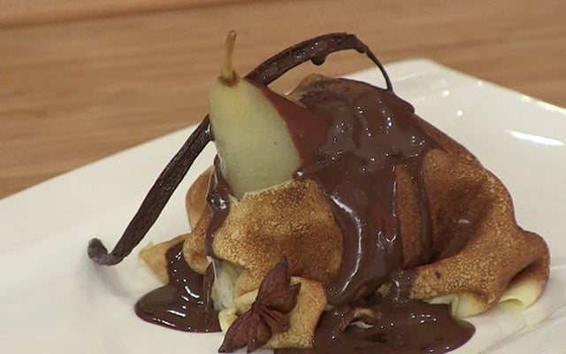 Crêpes Belle-Hélène