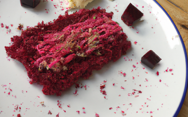 Crumble de tartare de betterave