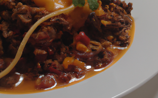 Chili con carne peu de travail et beaucoup d'effet