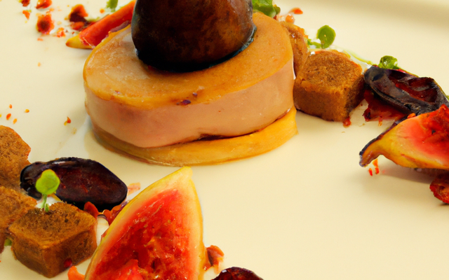 Foie gras mi-cuit et fruits secs