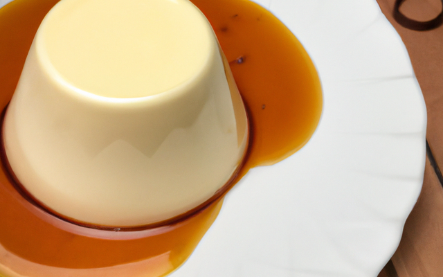 Panacotta façon île flottante sans œufs